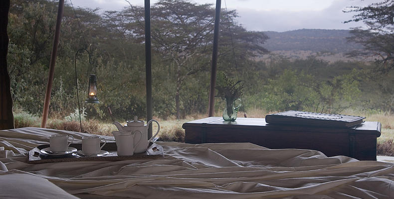 A room with a view.